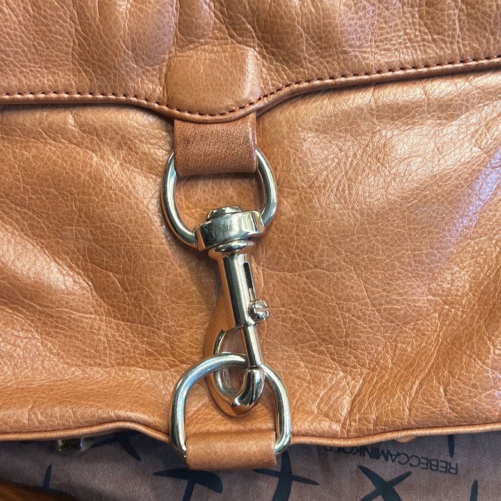 Rebecca Minkoff Mac clutch large brown leather - Picture 2 of 7